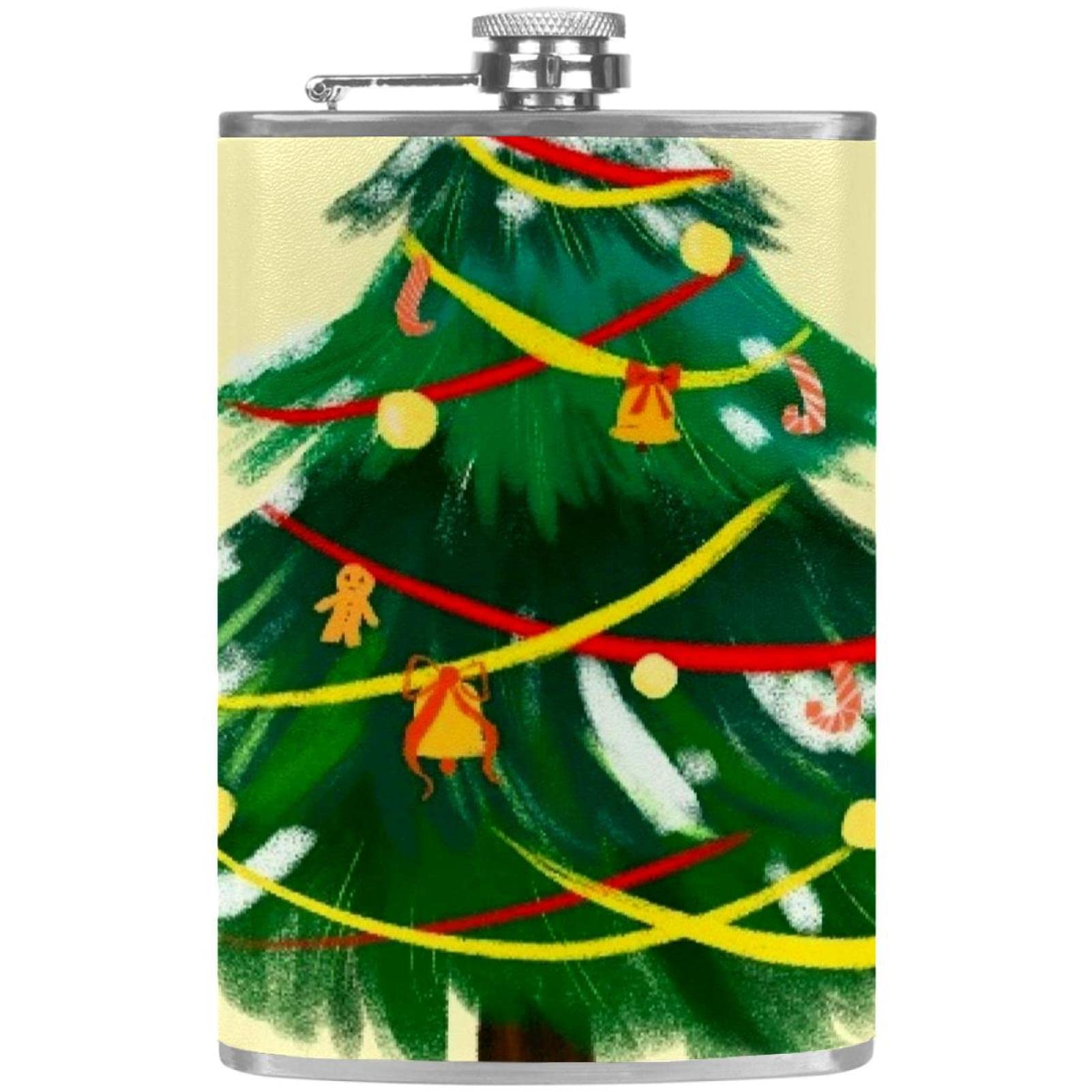 Flasque de Noël pour liqueur à suspendre au sapin en hiver