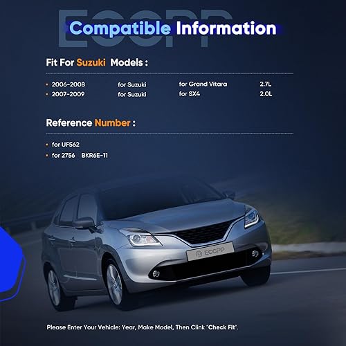 Vista 884 de ECCPP Bobinas de encendido portátiles de repuesto para automóvil compatibles con Infiniti I30/para Nissan Maxima 3.0L V6 2000-2001 Reemplazo