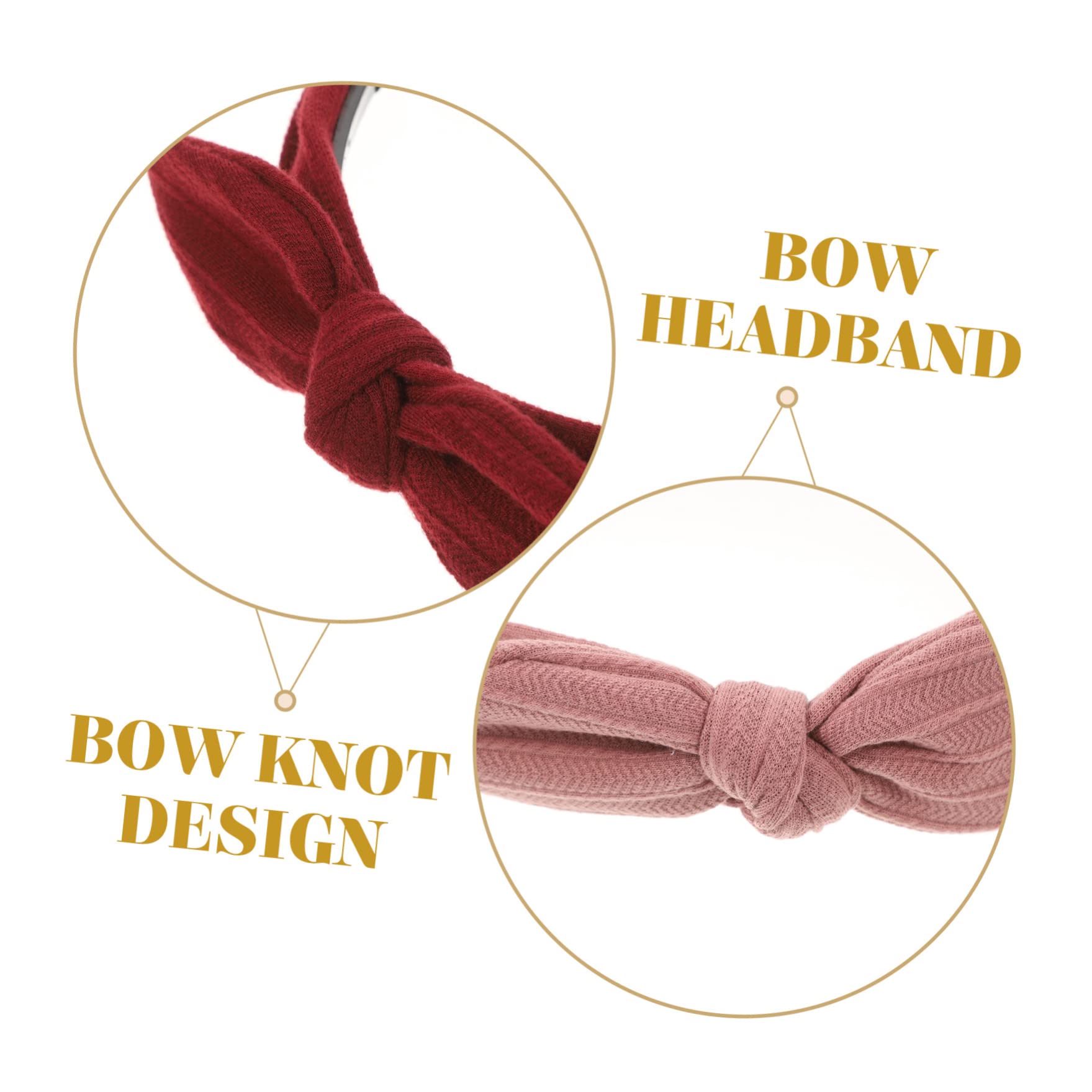 Diadema Lazo para Mujer, 6 Piezas, Tela, Tocado de Moda | Flexible y Ligera, Cómoda de Llevar, para Fiesta y Uso Diario, Estilo Elegante, Paquete de 6