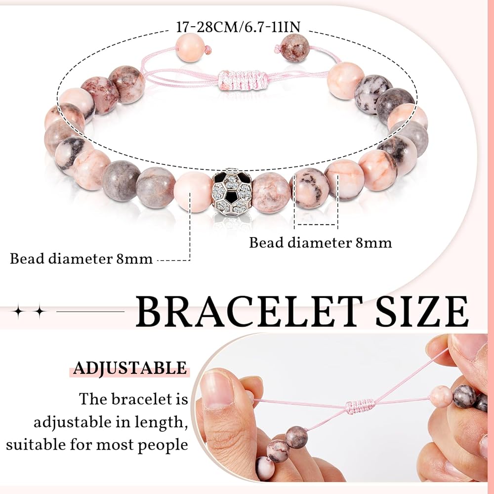Bracciale E Collana Calcio Per Ragazzi - Ciondolo Pallone Regolabile, Acciaio Inox, Regalo Perfetto Per Appassionati - Foto 14
