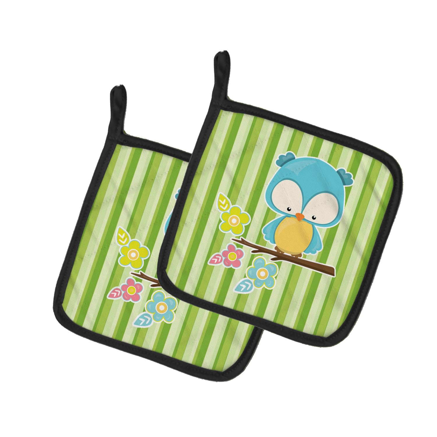 Juego de agarraderas decorativas de pájaro, un detalle útil y colorido para regalar en casa