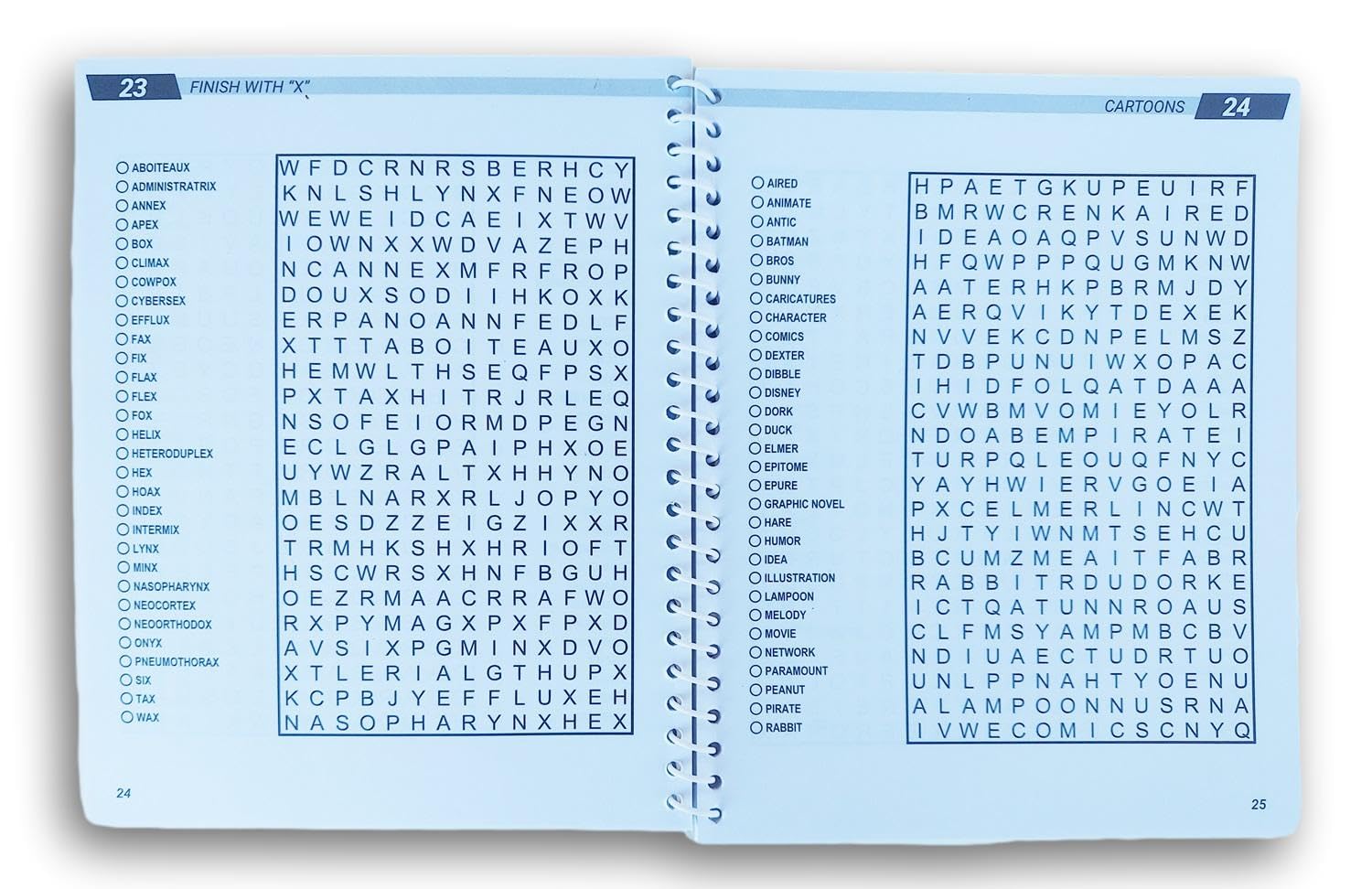Amazon.com: Spiral Bound Miniature Puzzle Book for Car, Office, or