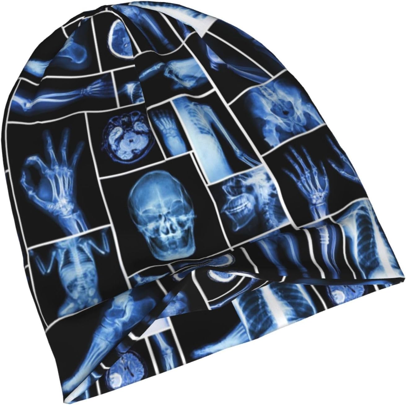 Beanie Hat for Men Women Slouchy Beanie Skull Sleep Cap Soft Lightweight Chemo Hat Stretch Cancer Headwear - Image 8