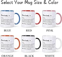 Vista 7 de Regalos para jefa, taza personalizada para jefa, día del jefe, cumpleaños, Navidad, despedida de despedida, regalos de jubilación para mujer jefa