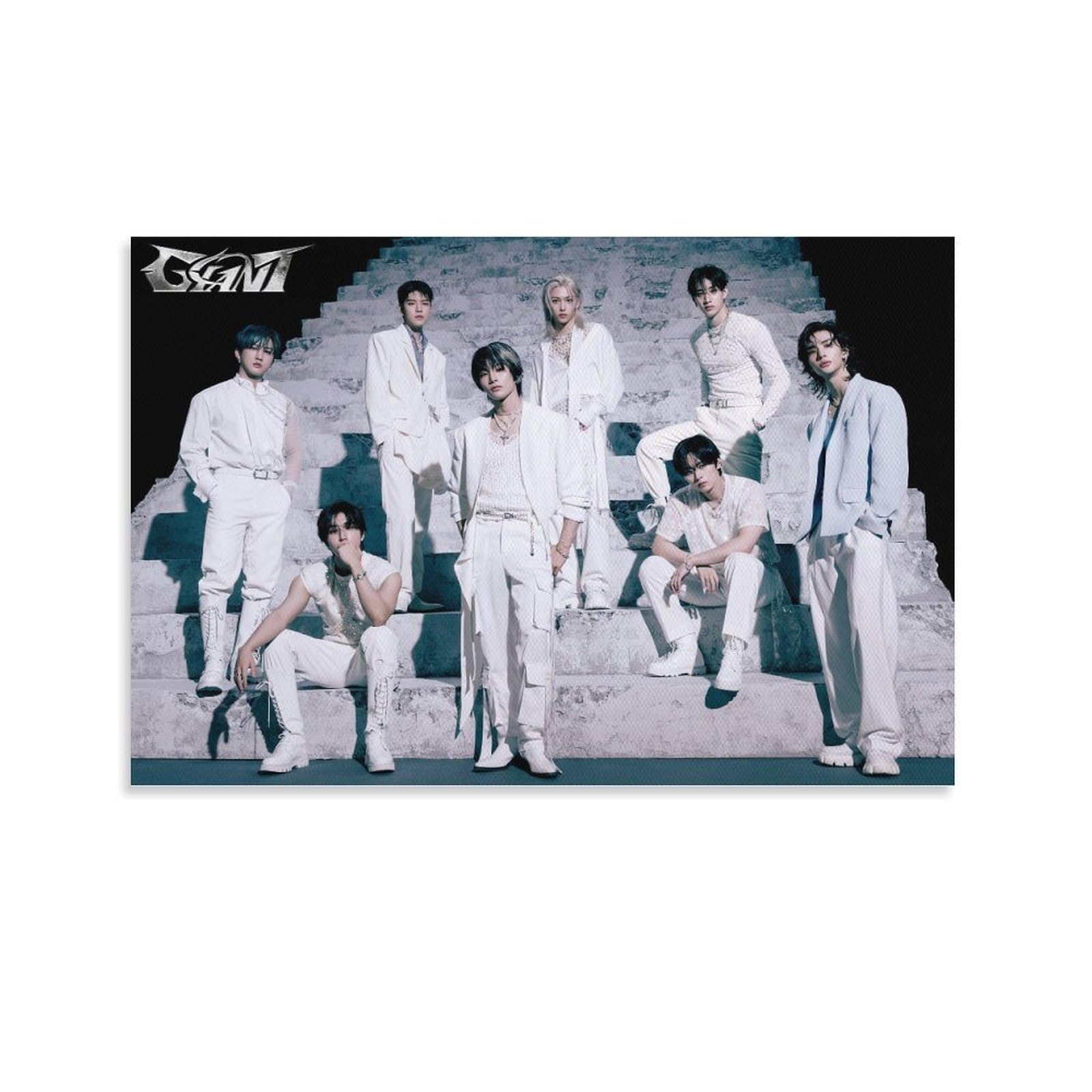 Amazon.com: K-pop Star Poster GIANT STRAY KIDS Album Cover 2nd Set
