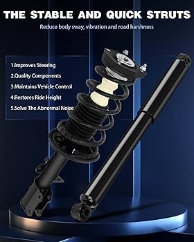 Amazon.com: ECCPP Complete Struts Spring Assembly Front Rear