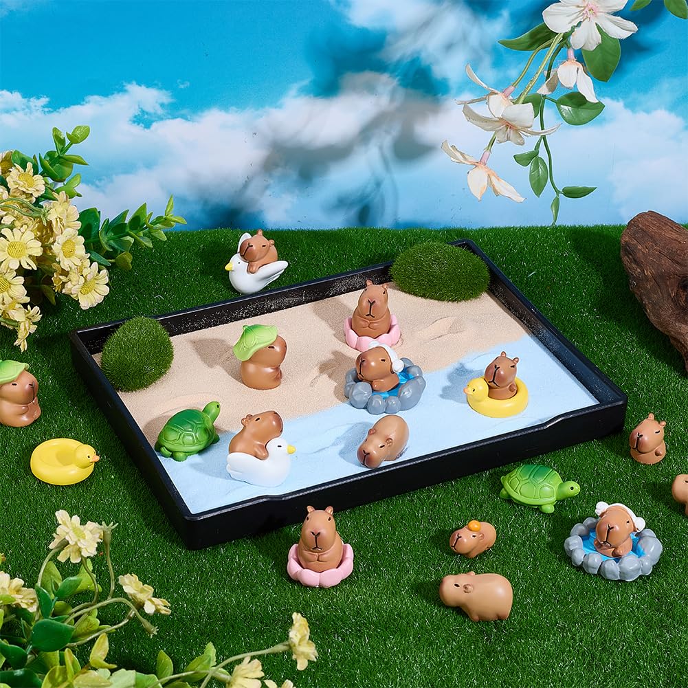 Kit Jardin Zen De Bureau WEBEEDY – Plateau 21x15,7 Cm – Sable Blanc, Roches, Statue, Arbre – Relaxation Et Déco – Cadeau Anti-stress
