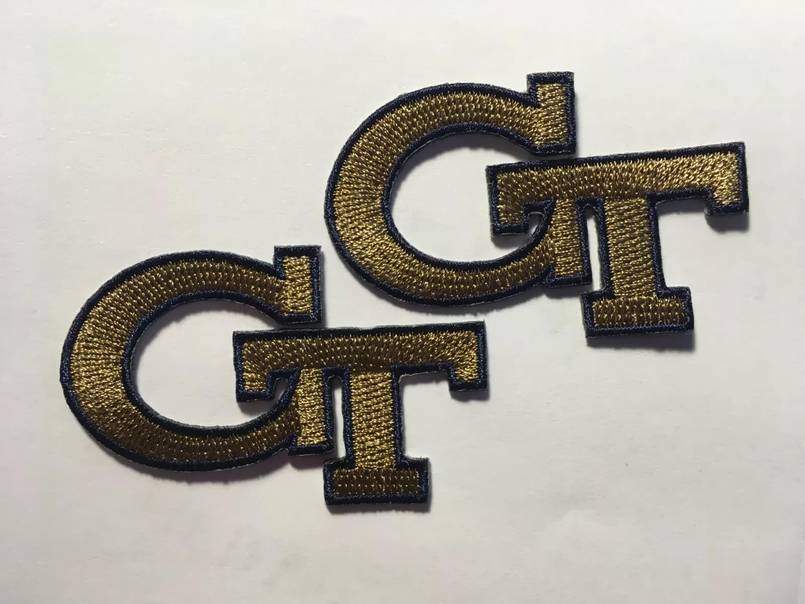 ga tech Patch Georgia Patch gt Patch GT Iron or sew on 2.5" Wide 2 Patches