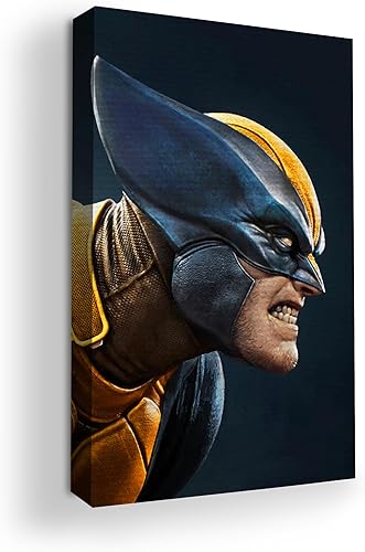 Miniatura 25 de MAVIS PRINT Dead Poool - Decoración de pared Marval de 12 x 16 pulgadas, impresión HD y marco de madera, decoración moderna de pared para Annt