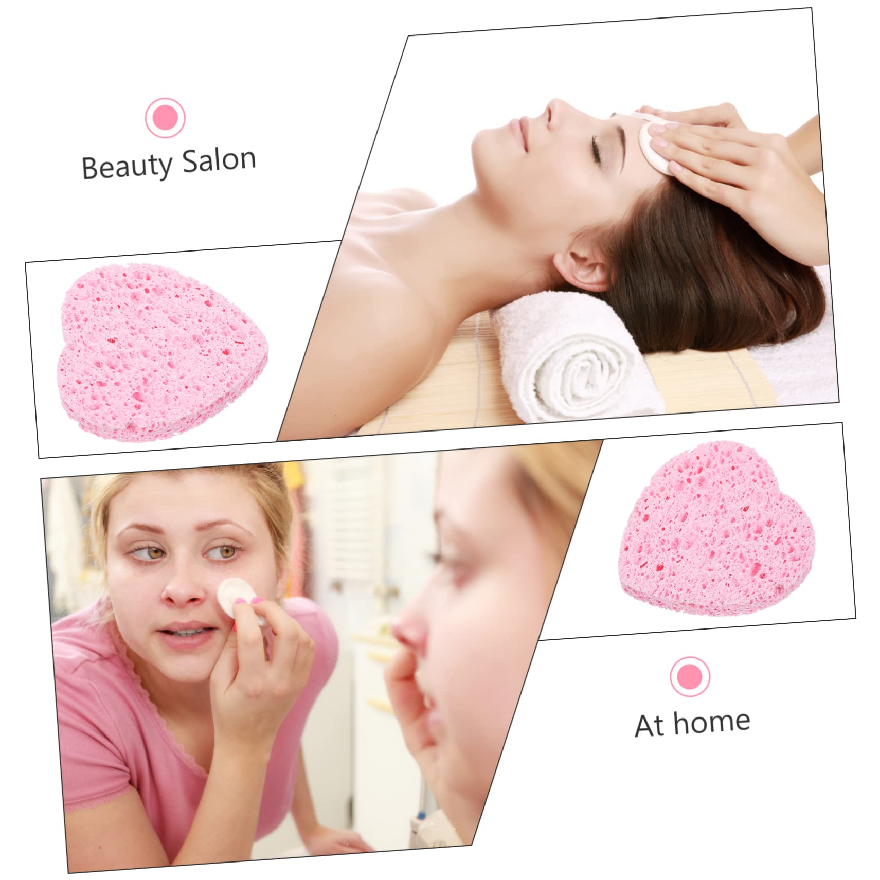 Ipetboom 20pcs Compressed Facial Sponges for Gentle Daily Cleansing Exfoliation Random Colors for Makeup Removal and Deep Pore Cleaning Random Color