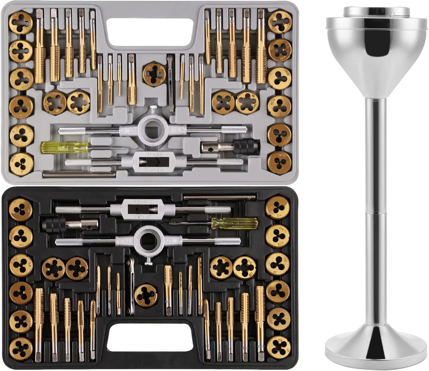Tap and Die Set and Tall Outdoor Standing Ashtray