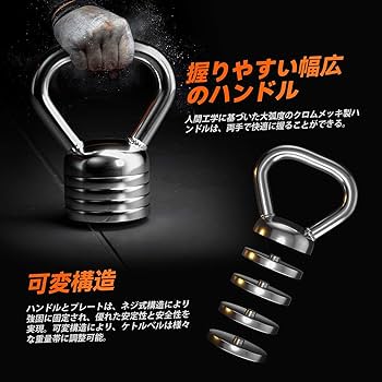 【引き取り限定」Northdear ダンベル41kg✖️2 ケトルベルハンドル付き 引き取り限定」Northdear ダンベル41kg✖️2 ケトルベルハンドル付き