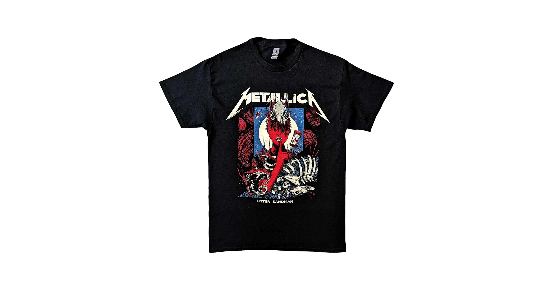 LLICA SANDMAN Tシャツ XXL Amazon.com: Men's Metallica Enter Sandman Poster T-Shirt
