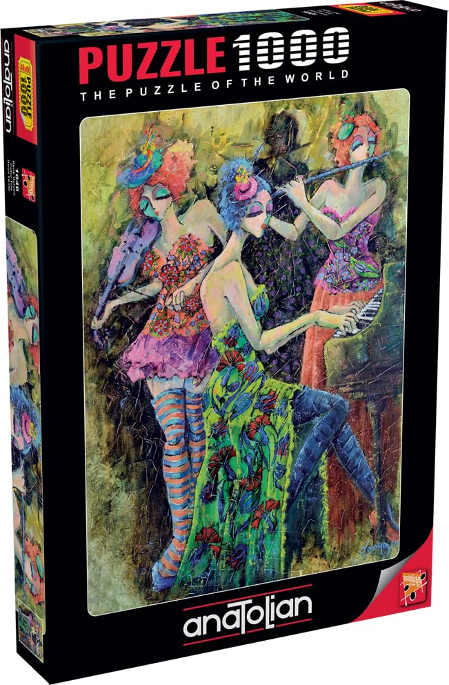 Anatolian 1000 Piece Color Trio Jigsaw Puzzle - Challenging Adult Puzzle #1046 - View #3