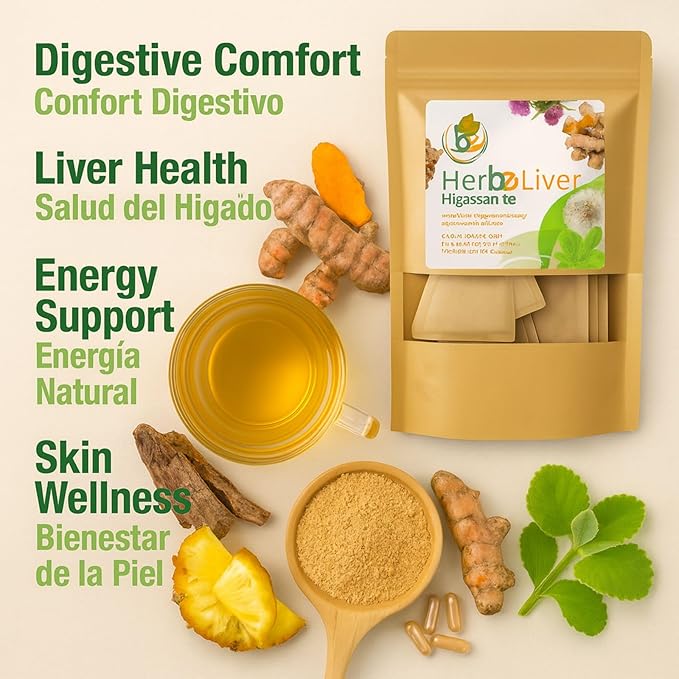 Té de Hierbas Cardo Mariano y Cúrcuma 24 Saquitos 100% Natural miniatura 6