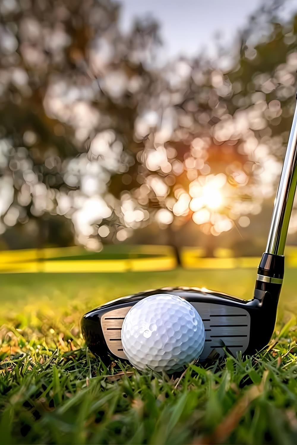 JOEAUEN Golf Ball and Club on The Grass Funny Diamond Painting Kit for Adult DIY Full Drill Diamond Art Golf 5D Diamond Dots Kits Painting Crafts for Home Decor 16x24 inch