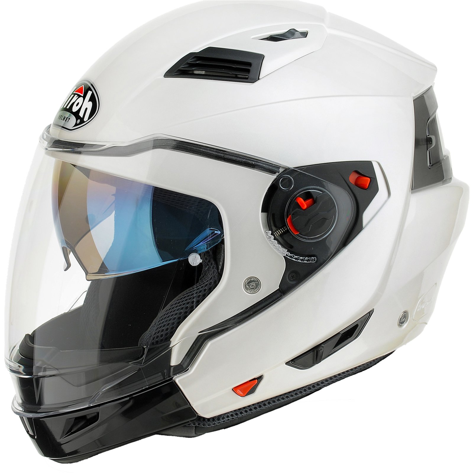 Airoh Crossover Executive Colour Helmet with Visor M White