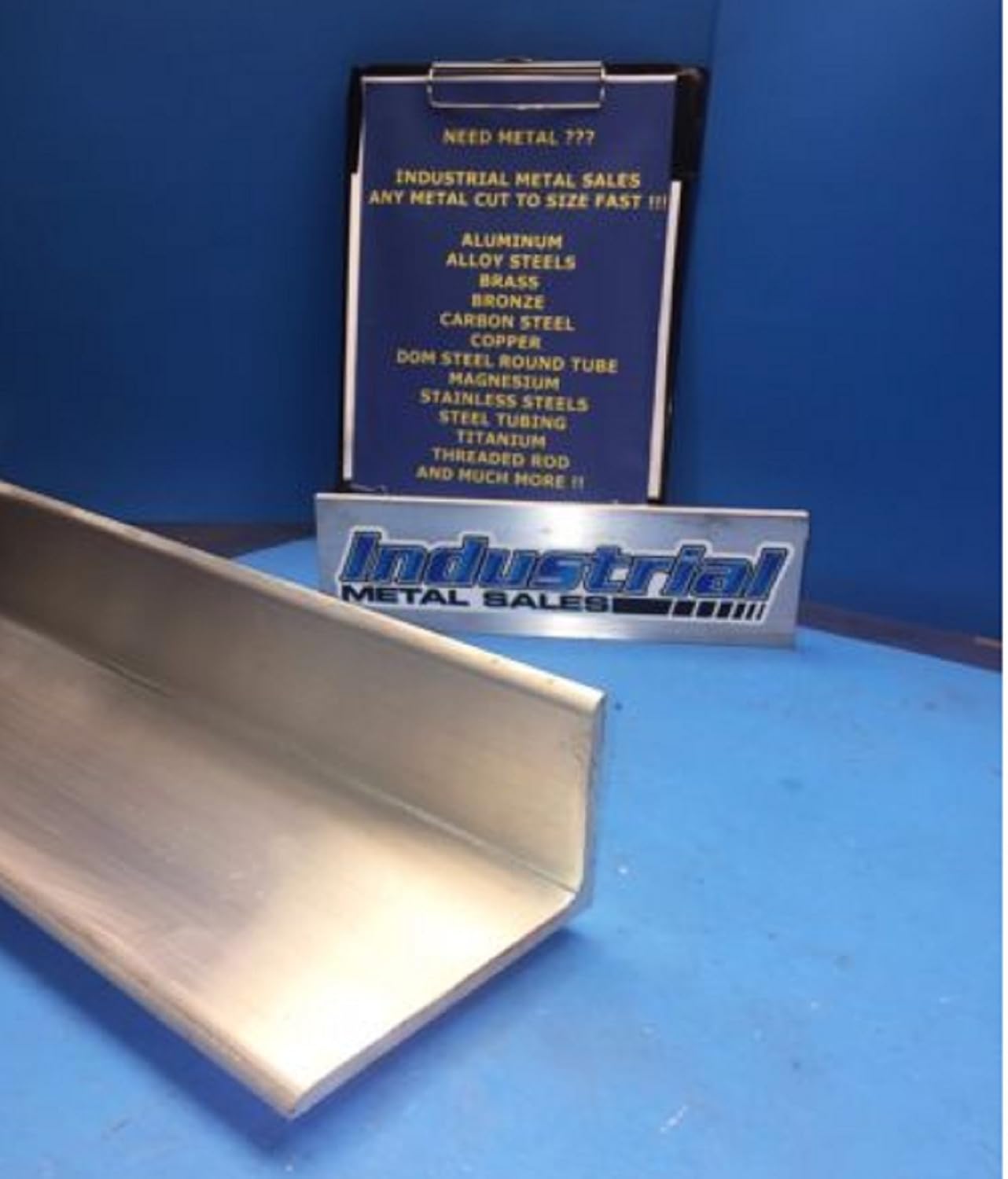 LIKE SHOP 6061 T6 Aluminum Angle 3" x 5" x 6"Long x 1/4