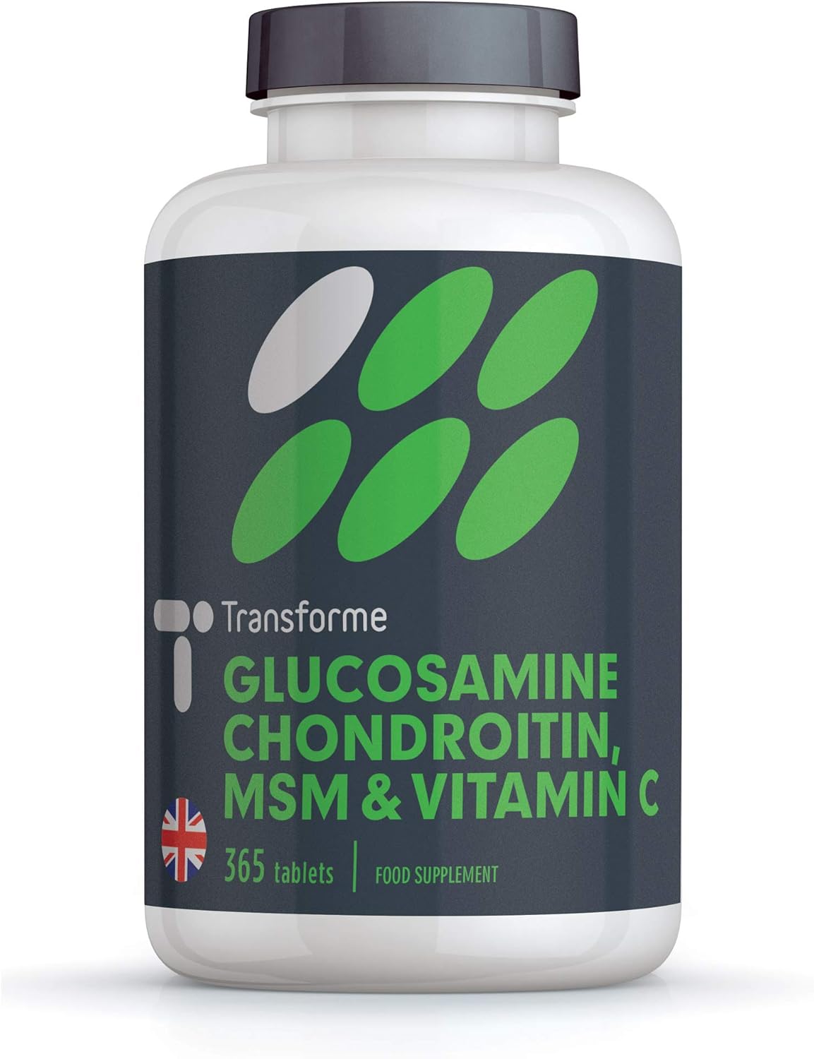 Glucosamine Chondroitin MSM Vitamin C Tablets, High Strength Complex