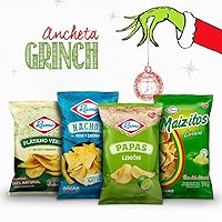 Vista 4 de Platanito Verde (paquete de 24) es un aperitivo colombiano de papas fritas de plátano colombiano Comida colombiana Dulce colombiano Snack food Dulce