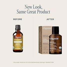 Cliganic Organic Cedarwood Essential Oil - 100% Pure Natural for Aromatherapy Diffuser | Non-GMO Verified (Packaging May Vary)