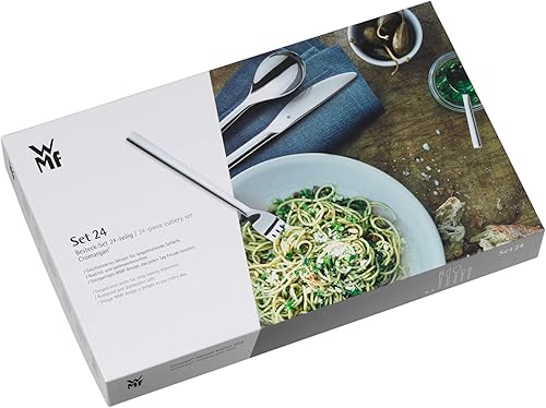 Miniatura 10 de WMF - Cubertería 24 piezas para 6 personas acero inoxidable 1810 diseño de Boston Cromargan