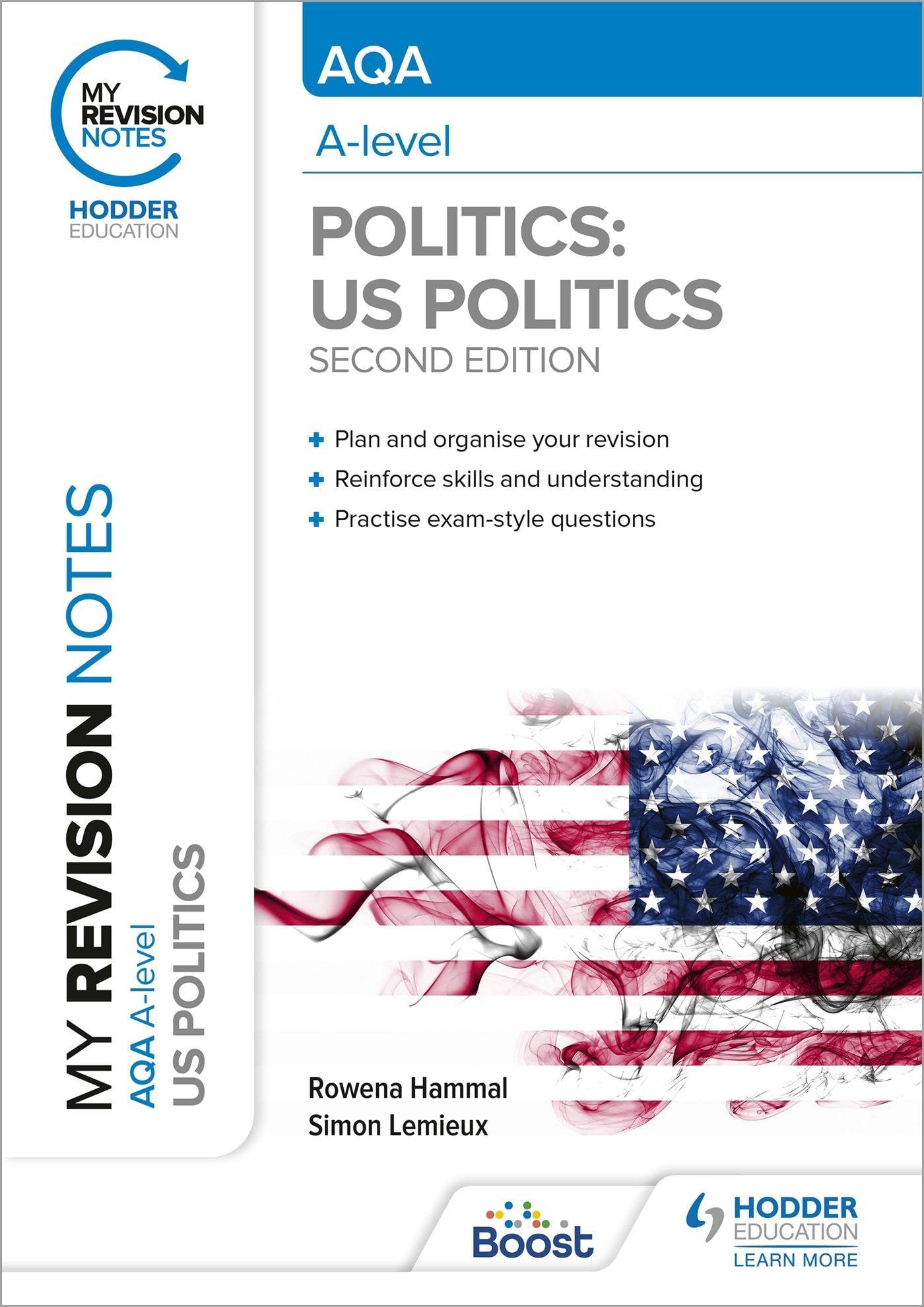 My Revision Notes AQA Alevel Politics US and  by Rowena Hammal PAPERBACK