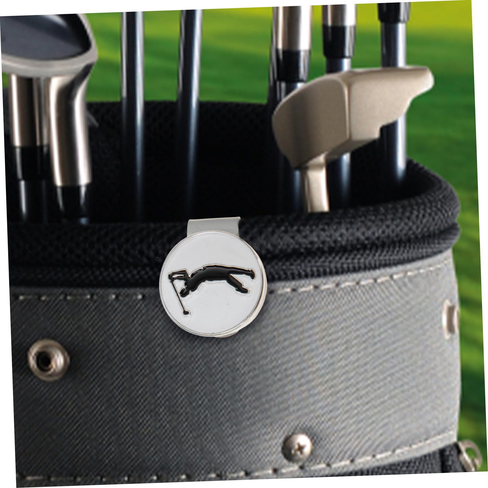 BESPORTBLE 15pezzi Clip Golf Magnetica Marcatore Palline Portatile per Cappelli e Visiera Accessorio Golf Resistente e Versatile Facile da Attaccare su Cinture e Abbigliamento per Golfisti