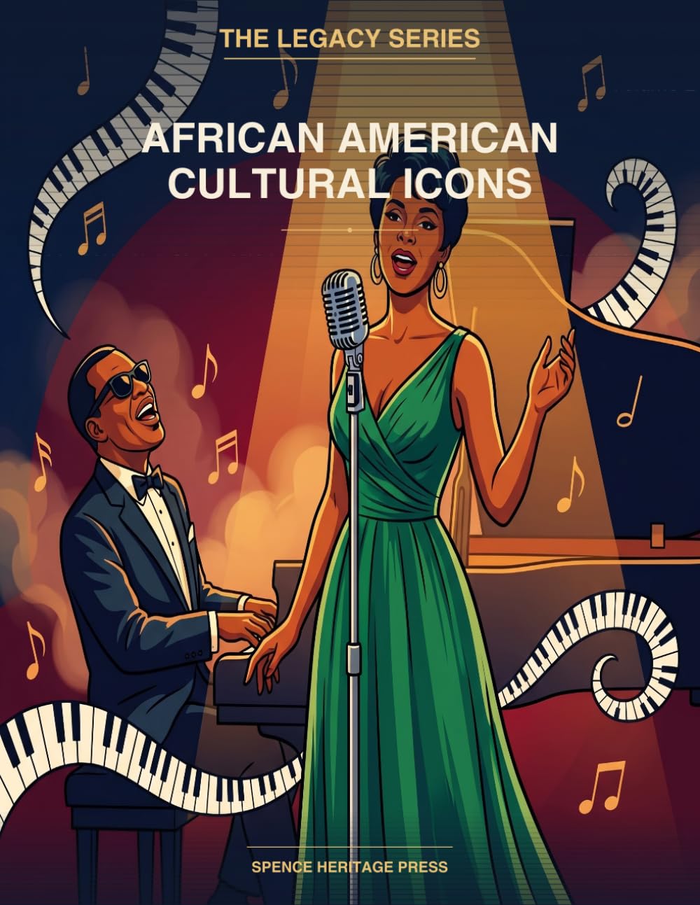 The Legacy Series: Volume 2: African American Cultural Icons — A Coloring Journey for Senior Readers