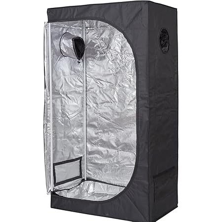 TopoLite 36"x20"x63" Grow Tent for Hydroponic Indoor Growing System Dark Room Grow Boxes