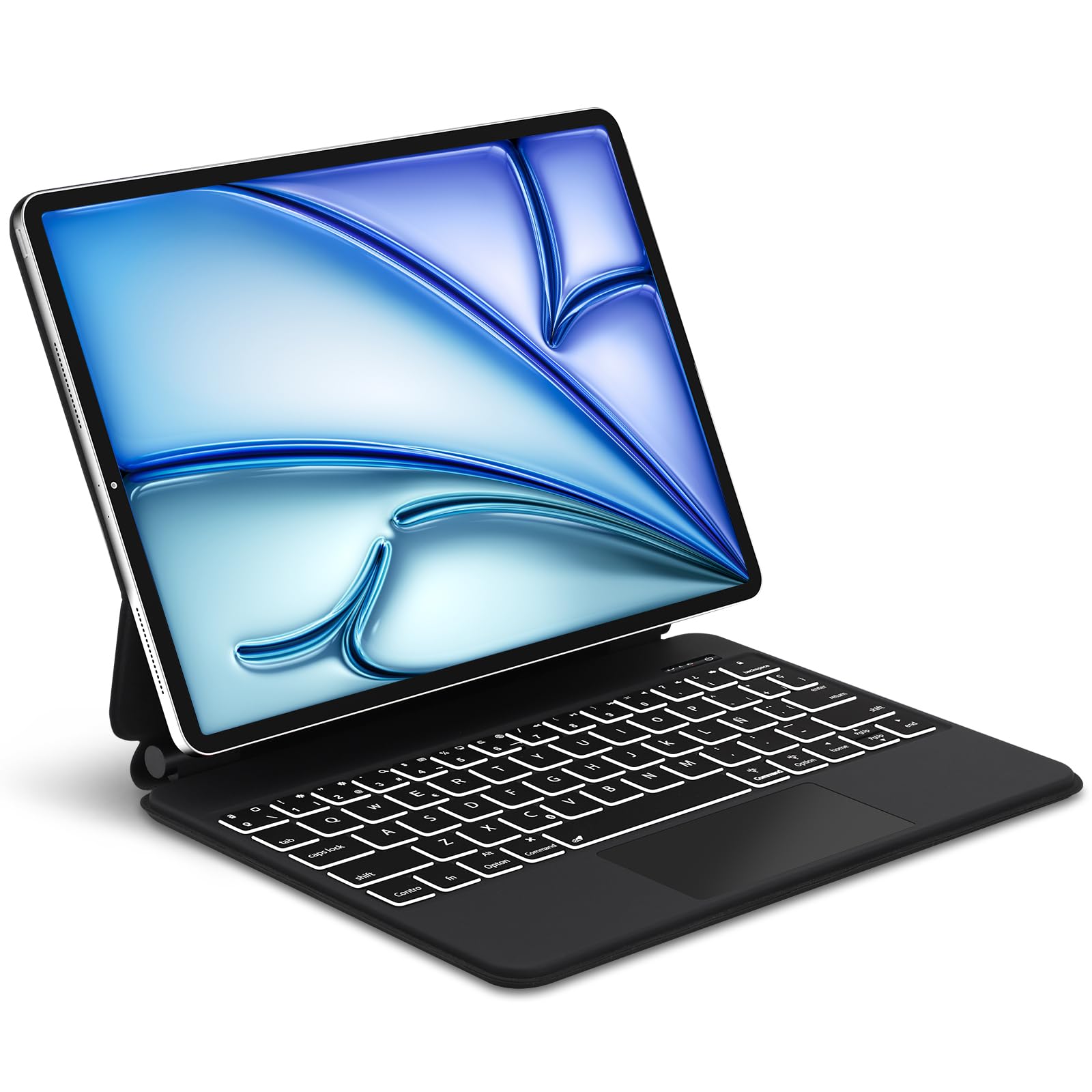 JADEMALL Magic Keyboard iPad Pro 11-inch, Slim Rugged Tablet Case