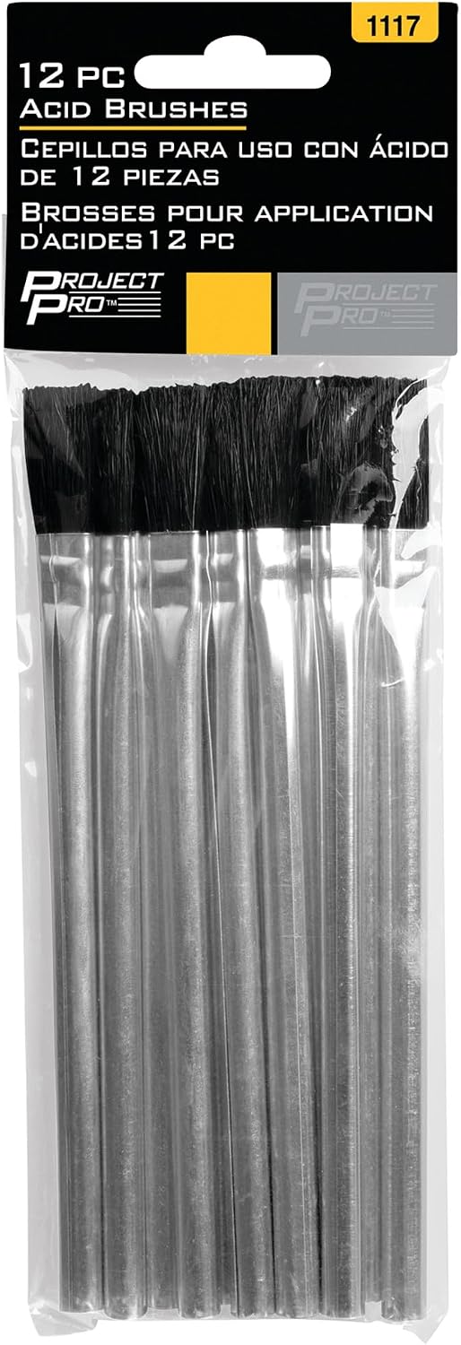 Performance Tool 1117 Acid Brushes (12 Piece)