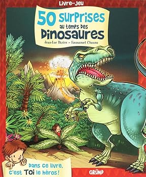 Hardcover 50 surprises au temps des dinosaures [French] Book