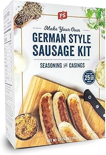 PS Seasoning German Style Sausage Kit - Includes Sausage Seasoning Mix a...