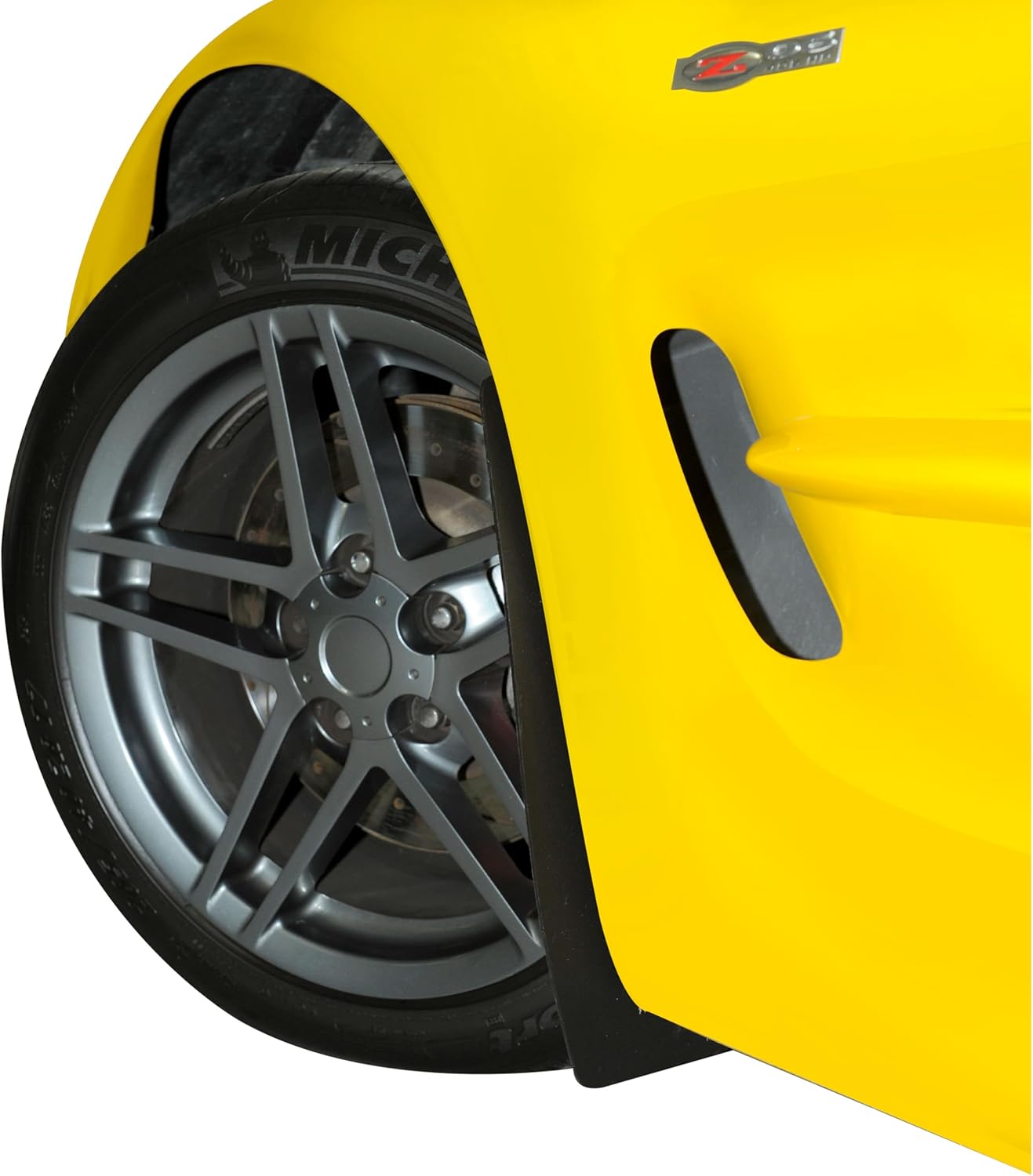 Corvette C5 Splash Guards Front & Rear | 1997–2004 Slim Design ABS Plastic Mud Flaps