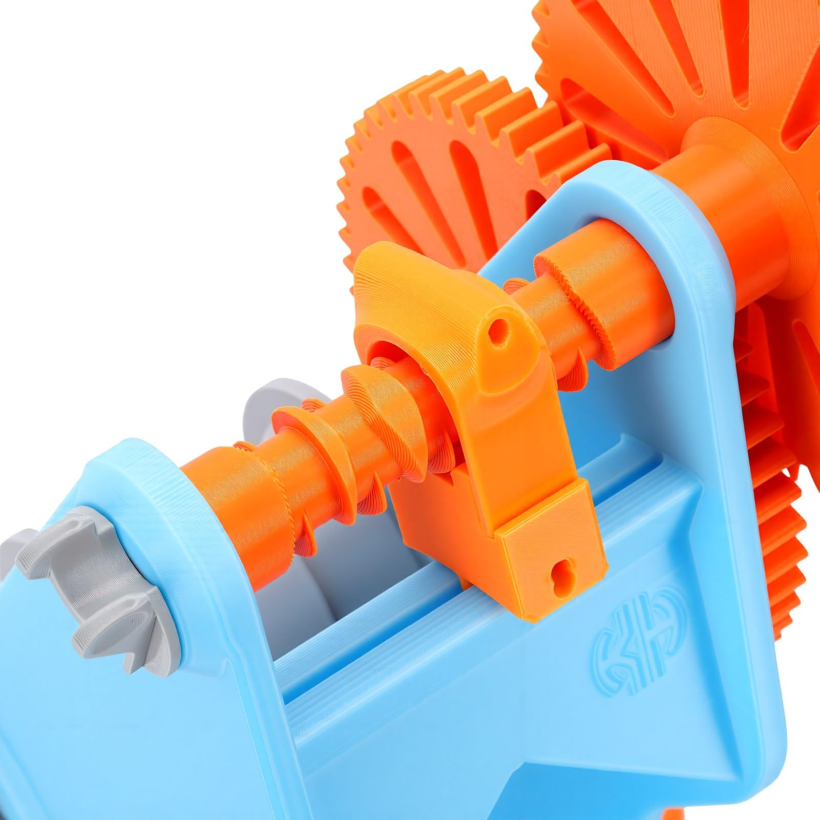 FTVOGUE Filament-Spulenwickler, Handgekurbelt, 1 Kg, Abnehmbar, Modulares Design für 3D-Druck, Bastler, Filament-Transfer-Werkzeug, Konsistente Wickelergebnisse, Tragbarer Aufwickler