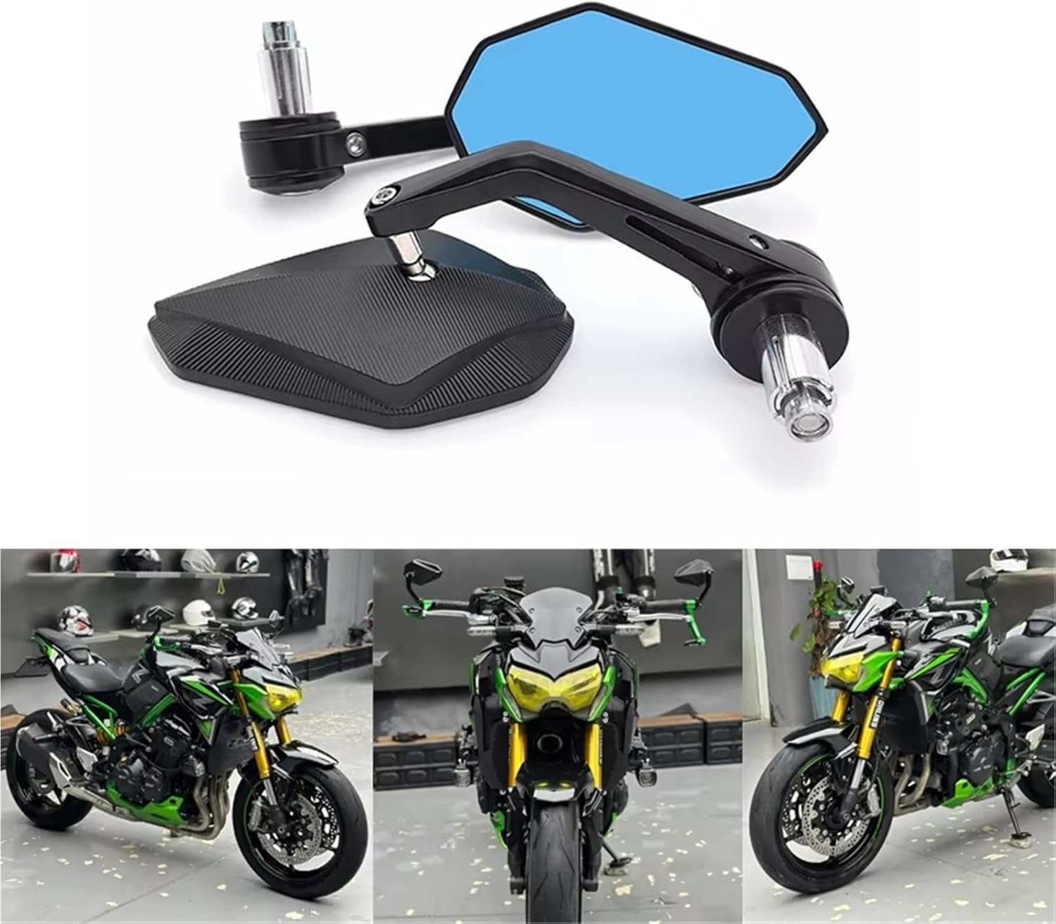 オートバイミラー 用 MT03/MT07/MT10ミラー用CNCオートバイバーエンド