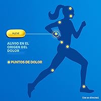 Vista 4 de Aleve Cápsulas de gel con tapa de artritis fácil de abrir, naproxeno sódico, medicamento para el dolor de artritis, 160