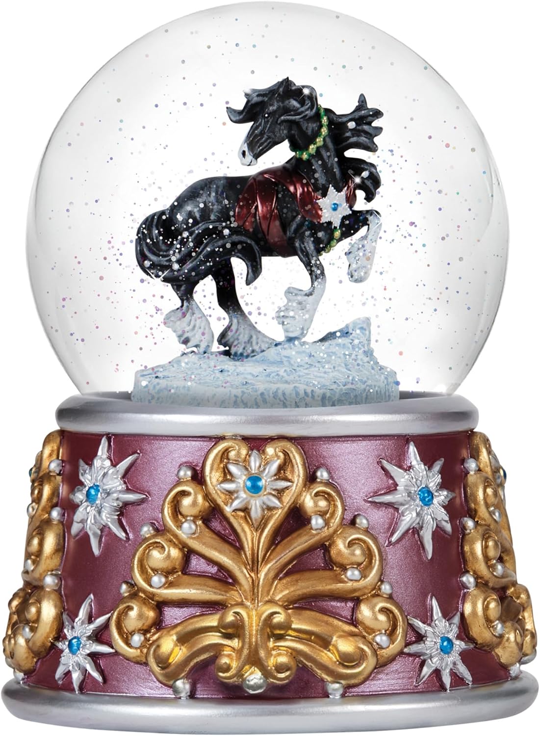 Breyer 2026 Musical Snow Globe | Star of Winter | Model # B-HP-10543