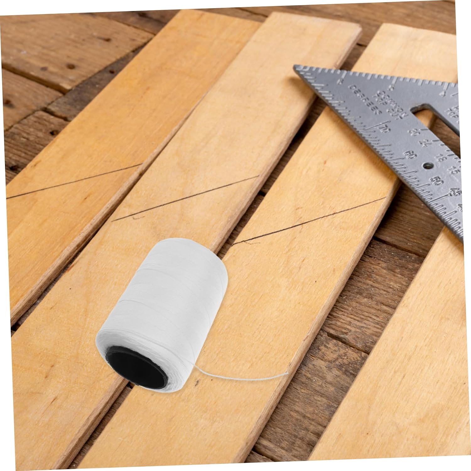 POPETPOP 1roll Ink Fountain Line Masonry Line String Construction Site Layout Tool Cotton Thread Mason