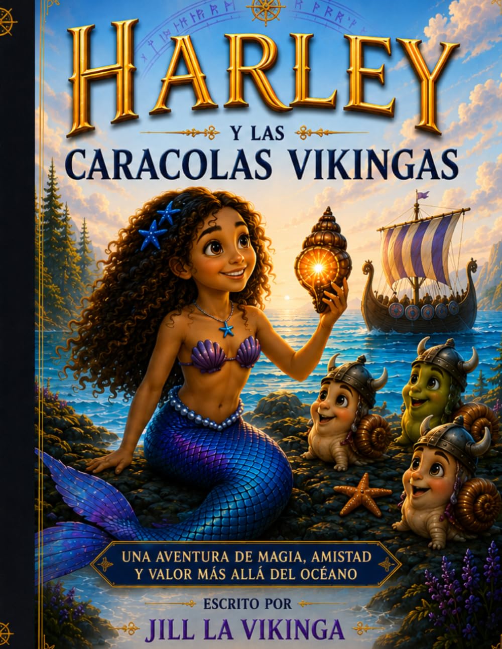 Harley y las Caracolas Vikingas: Una aventura mágica entre el océano y los vikingos