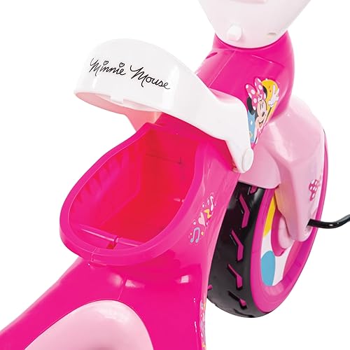 Miniatura 7 de Disney - Triciclo eléctrico de Minnie para niñas, rosa, por Huffy, M
