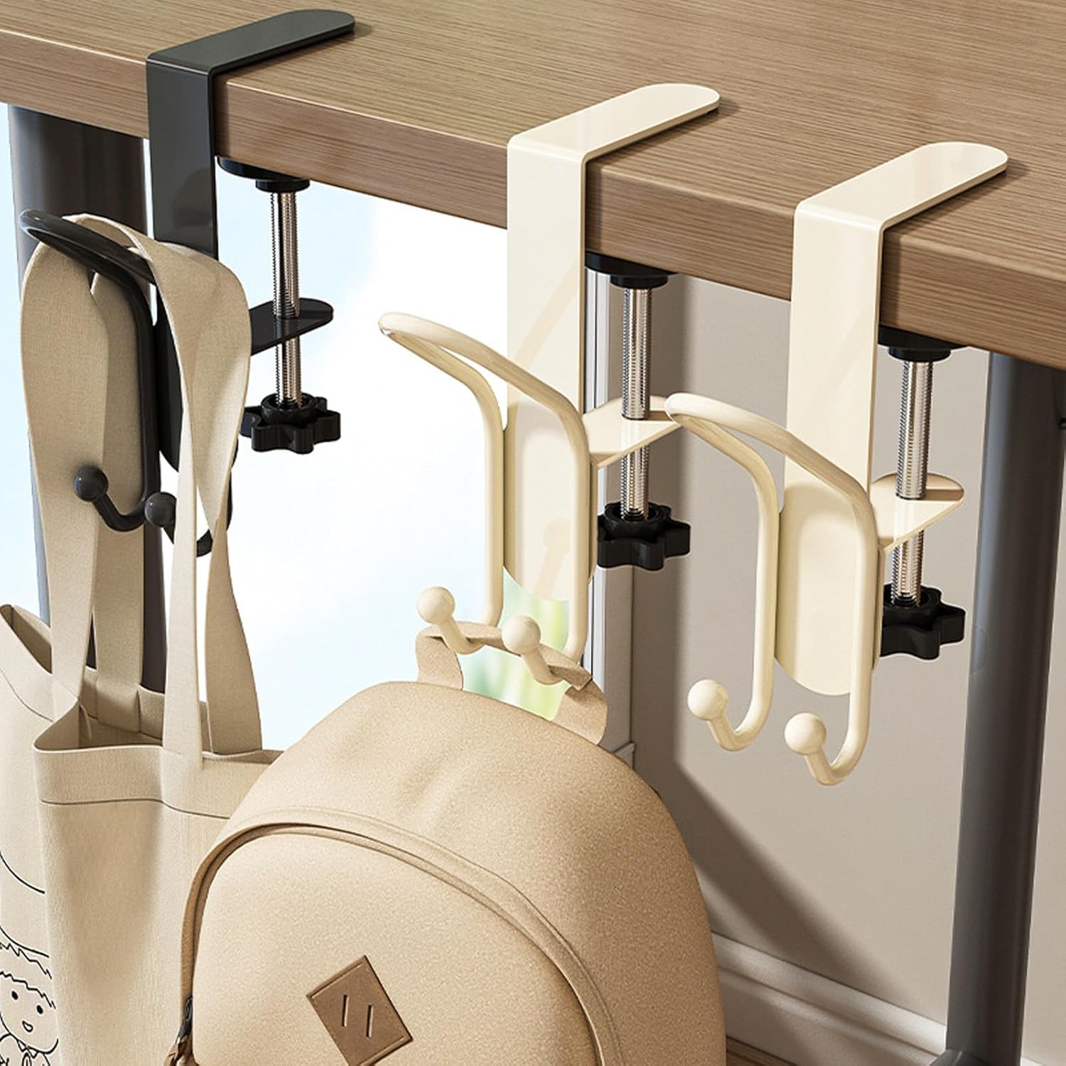 Double Purpose Fireplaces Hanger for Holiday Decorations Adjustable 0.5 8.5 Inch Mantles Holds 20lbs Without Damaging Front Multipurpose Christmas Decoration Hook