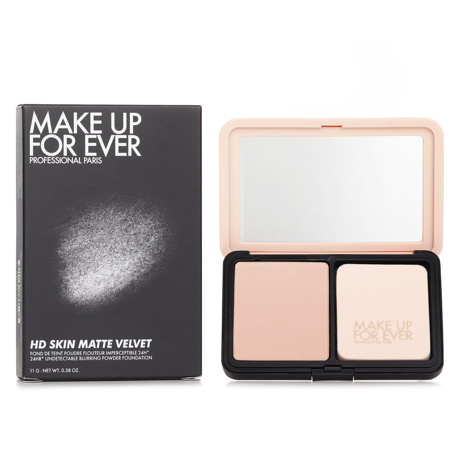 HD Skin Matte Velvet Powder Foundation - 1R02 Cool Alabaster by Make Up For Ever for Women - 0.38 oz Foundation - Image 2