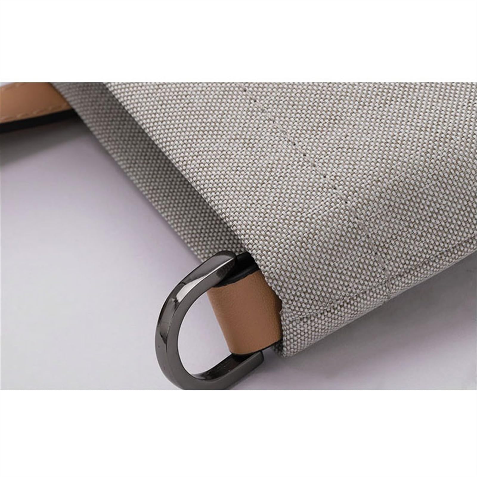 Borsa Porta PC Borsa a Tracolla Multifunzionale Semplice da 14 Pollici Borsa a Tracolla in Tessuto Oxford Borsa da pendolare da Viaggio di Grande capacità Borsa per Laptop(Grijs)