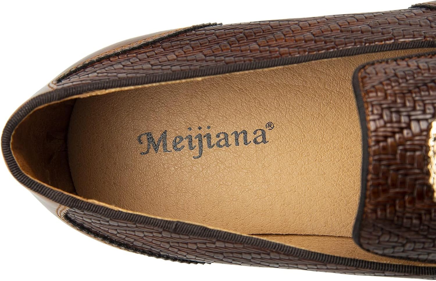 Meijiana Mens Shoes - Black Suede Loafers for Men with Metal Buckle, Rubber Sole, Fashion Casual Dress, Perfect for Business, Party or Birthday - Stylish Mens Dress Shoes - Image 4