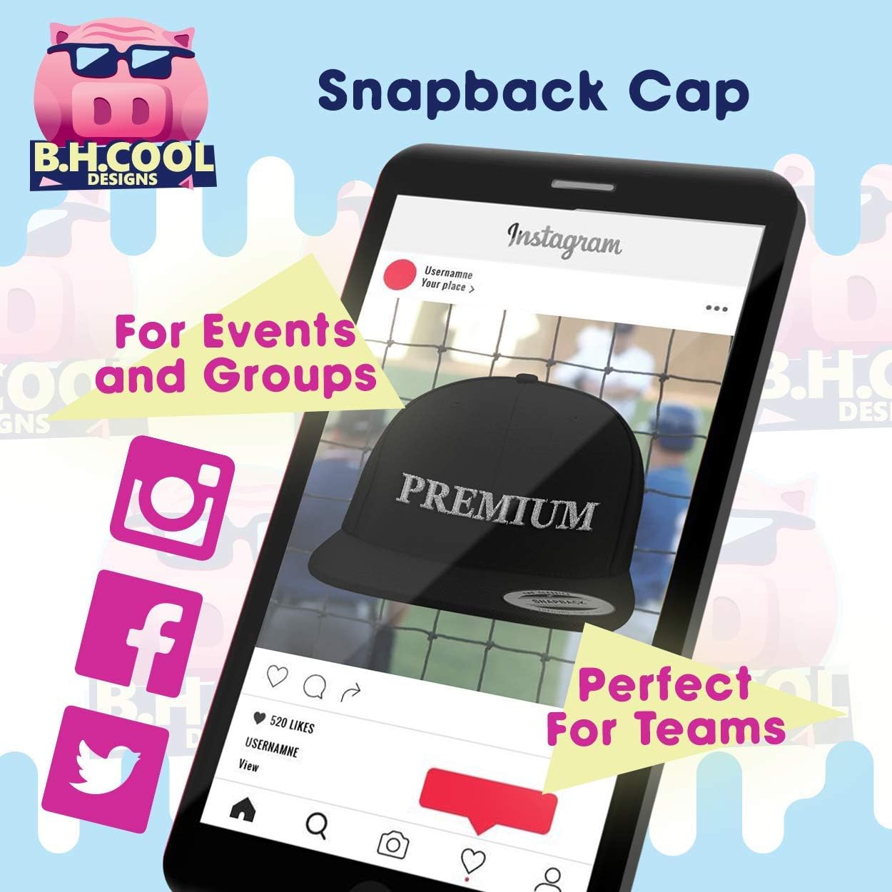 of Course I'm Right! I'm A Sundberg! - Yupoong 6089 Structured Flat Bill Snapback Hat | Embroidered Trendy Baseball Cap