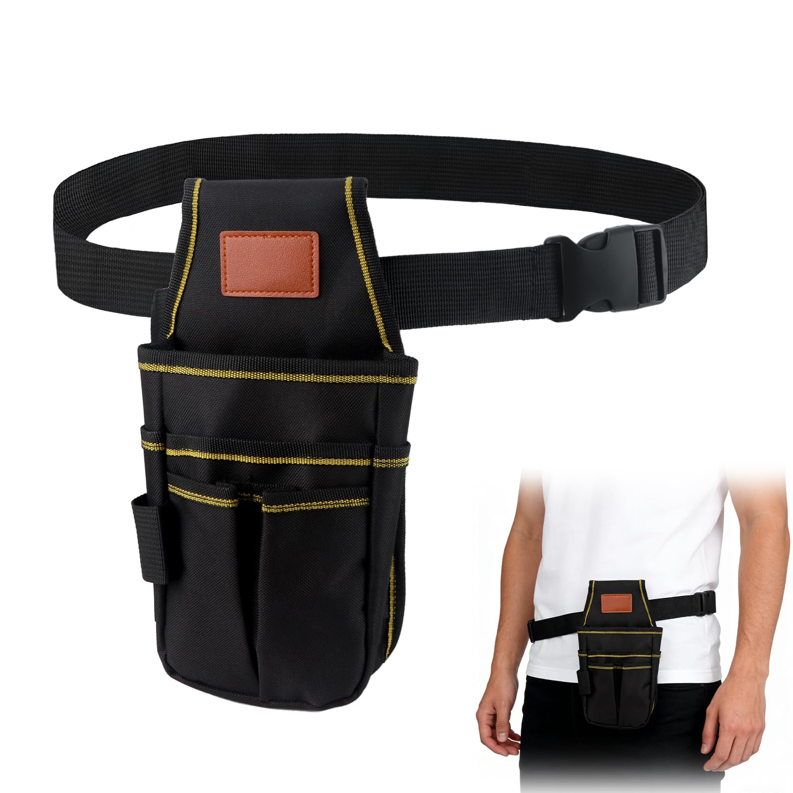 Portautensili Multi-Purpose Piccola Borsa Degli Attrezzi in Tela Oxford Cintura Porta Attrezzi Multi Tasche Marsupio Porta Attrezzi per Elettricisti Falegnami Giardinieri