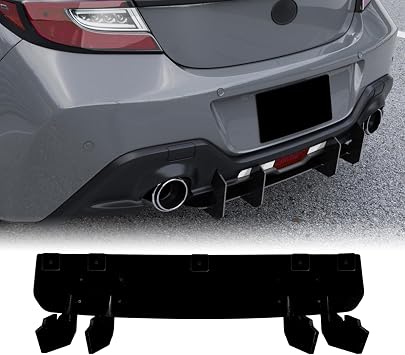 Car Rear Bumper Diffuser Lip Kit for Toyota GR86 Subaru BRZ 2022-2024