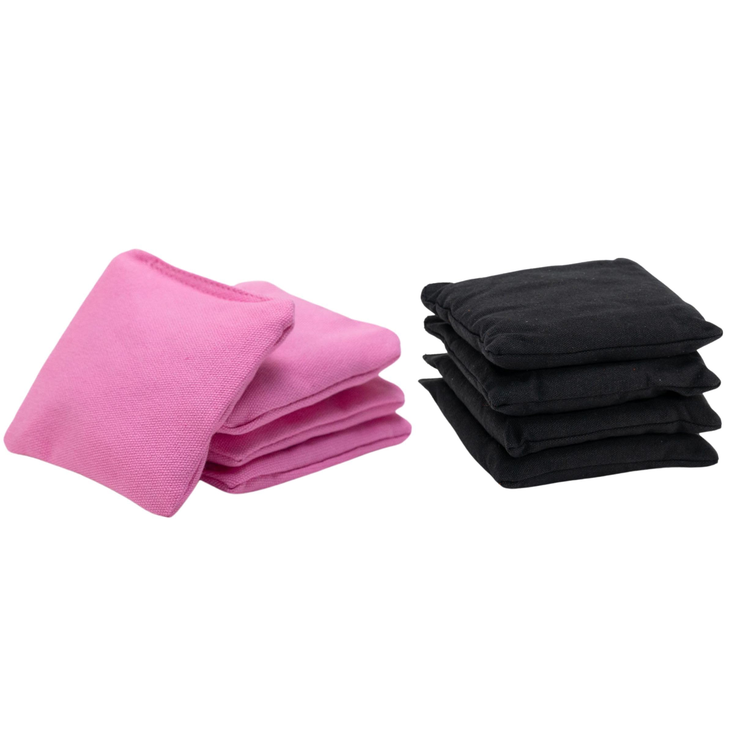 Wicked Wood Cornhole Bags - 2x4 Official ACL Licensed - 15x15cm - 450gr - ACL REC - Black/Pink — image 1